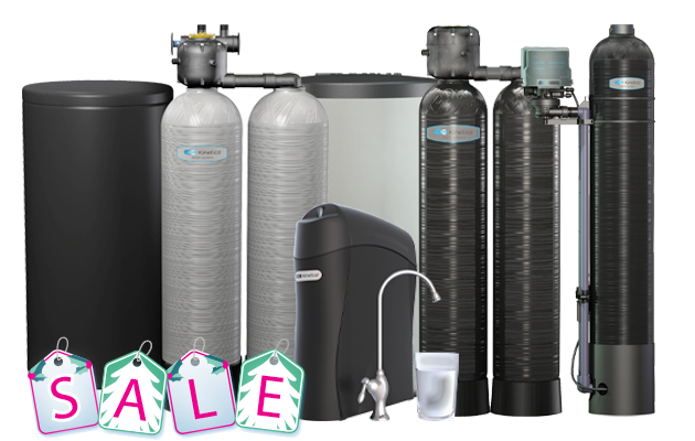 Kinetico water treatment equipment sale