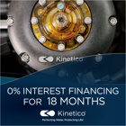 Kinetico Financing for 18 months with no interest